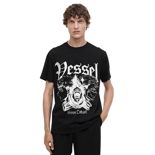 Hakai Vessel T-shirt in Black